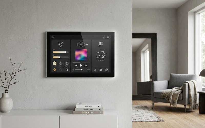 Panel de control domótico