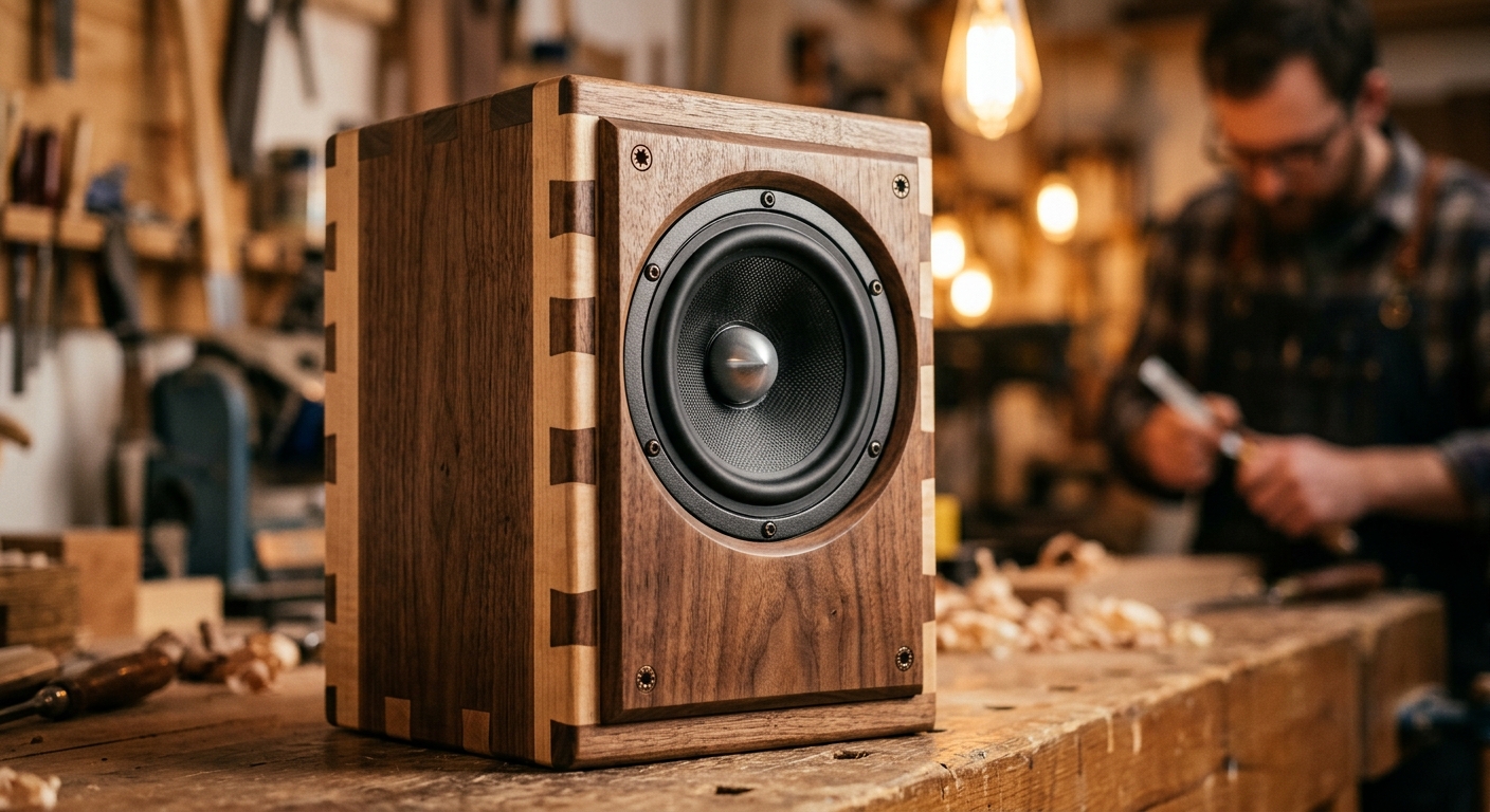 Altavoz artesanal Sonolab